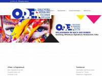 ode-print.de Webseite Vorschau