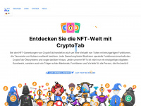 cryptotabnft.com Webseite Vorschau