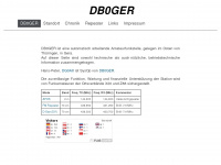 db0ger.org Webseite Vorschau