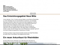 neuemitte-rheinfelden.ch Webseite Vorschau