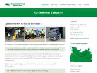 transport-schwerin.de Webseite Vorschau