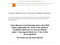 walters-oldtimer.de Webseite Vorschau