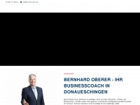 bernhard-oberer.de Webseite Vorschau