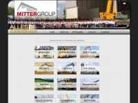 mitter-group.at Webseite Vorschau