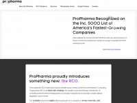 propharmagroup.com Webseite Vorschau