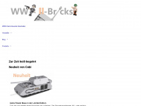 ww2-bricks.com Webseite Vorschau