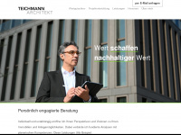 teichmannarchitekt.com Webseite Vorschau
