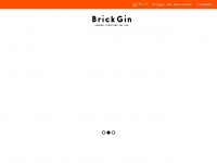 brickgin.com Webseite Vorschau