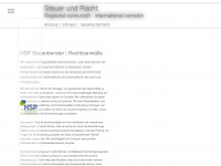hsp-kanzlei.com Webseite Vorschau