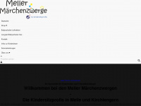 meller-maerchenzwerge.de Webseite Vorschau