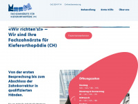 deinespange.ch Webseite Vorschau