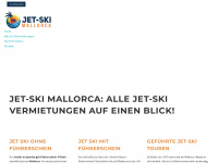 jetski-mallorca.com Webseite Vorschau