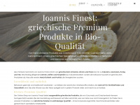 ioannis-finest.com Webseite Vorschau