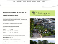 chutzegarte.ch Webseite Vorschau