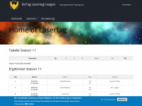botag-league.de Webseite Vorschau