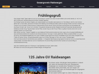 gv-raidwangen.de Webseite Vorschau