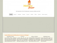 wellnessfeuer.net Webseite Vorschau
