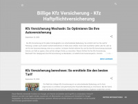 billige-kfz-versicherung-online.blogspot.com Webseite Vorschau