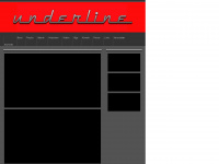underline-band.ch Webseite Vorschau