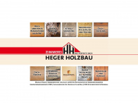 heger-holzbau.com Webseite Vorschau