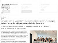 zahnarzt-mkg-luebeck.de Webseite Vorschau