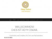 heyyoskar.com Webseite Vorschau