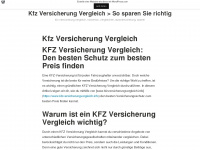 kfzversicherungvergleich16.wordpress.com Webseite Vorschau