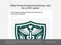 vergleich-privatekrankenversicherung.blogspot.com Webseite Vorschau