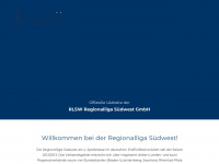 regionalliga-suedwest.de Webseite Vorschau