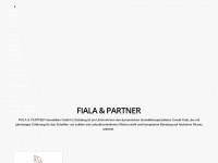fiala-partner.at Webseite Vorschau