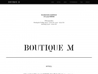 boutiquem.ch Webseite Vorschau