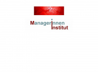 managerinnen-institut.at Webseite Vorschau