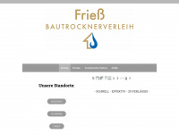 bautrockner-schleswig.de Webseite Vorschau