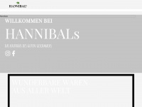 hannibals.at Webseite Vorschau