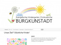 kindergarten-christuskirche-burgkunstadt.de Webseite Vorschau