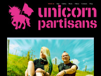 unicornpartisans.net Webseite Vorschau