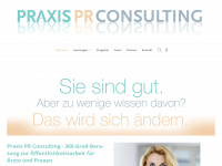 praxis-pr-consulting.de Webseite Vorschau