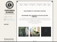 concordia-schloessl.at Webseite Vorschau
