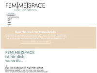 femmespace.de Webseite Vorschau