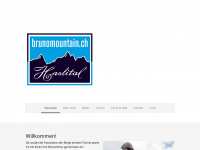 brunomountain.ch Webseite Vorschau