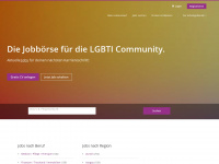 lgbti-jobs.ch Webseite Vorschau