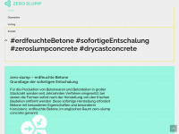 zero-slump.de Webseite Vorschau