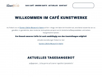 cafe-kunstwerke.de Webseite Vorschau