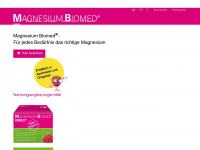 magnesium-biomed.ch Webseite Vorschau