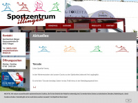 sportbuchung-illingen.de Webseite Vorschau