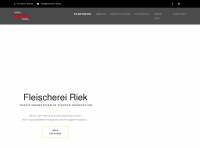 fleischerei-riek.de Webseite Vorschau