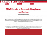 rewe-kaeseler.de Webseite Vorschau
