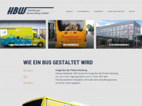 hamburg-buswerbung.de Webseite Vorschau
