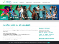 tanzschule-stockach.de Webseite Vorschau