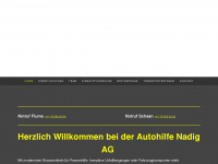autohilfenadig.ch Webseite Vorschau
